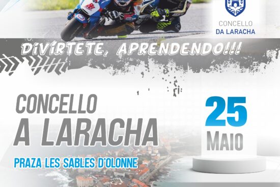 O venres ábrese a inscrición para participar en “Xogade coas motos” O 25 de maio na Laracha
